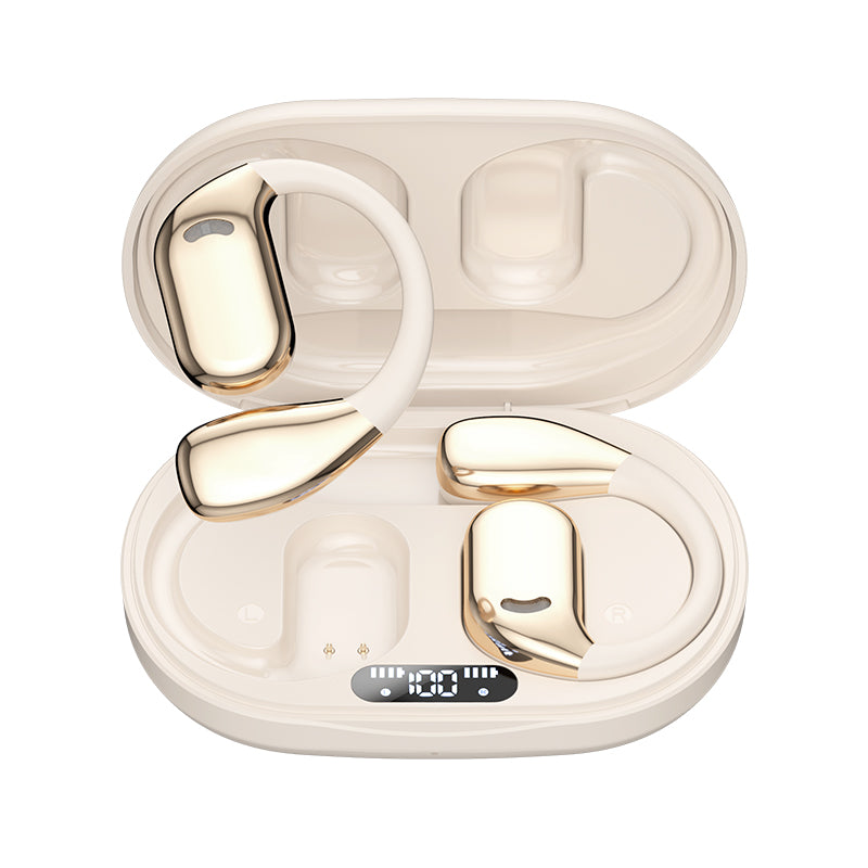 Wintory Wireless Earbuds - Open Ear Bluetooth with Mic for iPhone and Android - Sports Earbuds for Running,Cycling,Audio Electronic Headset Headphones