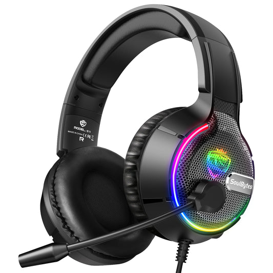 RGB LED Light Display Wintory Soulbytes S19 Headset Wintory