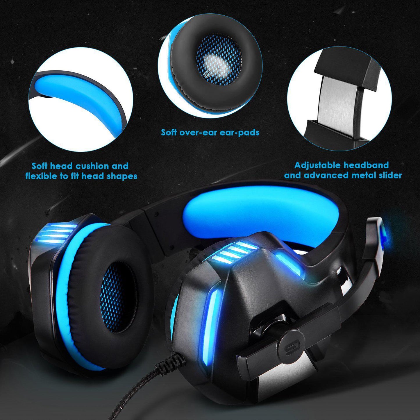 Wintory V3 Gaming Headset for PS4 Xbox One Wintory