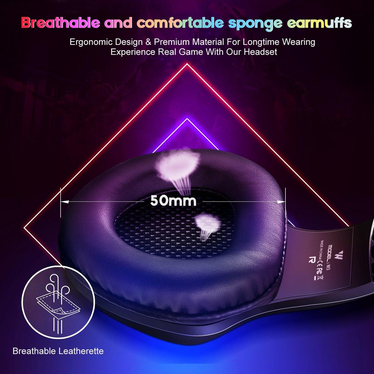 Exclusive model  Wintory M3 Gaming Headset Wintory