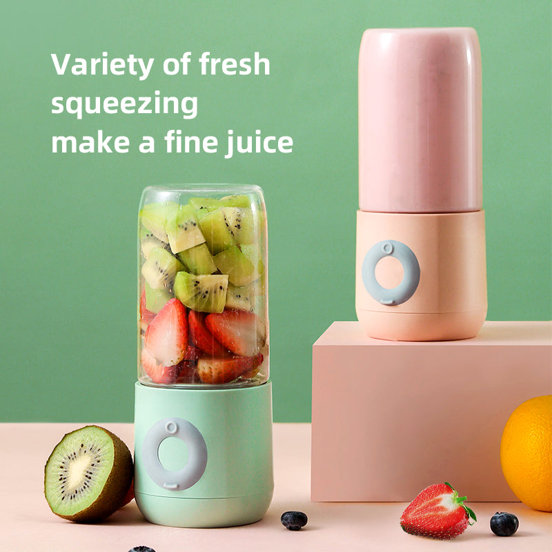 Portable Juicer Blender, Mini Blender for Smoothies, 500ml Small Blender Cup, Smoothies Maker Fruit Blender Cup With USB Rechargeable, Six Blades Mini Travel Blender Wintory