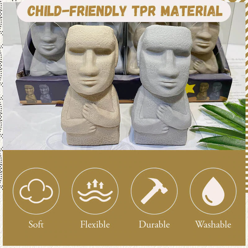 Rock Man Stress Fun Stress Relief Anti Stress Toys Relieve Anxiety Vent Heal Your Emotions Less Suitable for Children and Adults Wintory