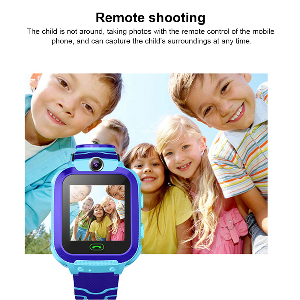 Smart Watch Waterproof for Kids , Kids Smart Watch for Boys girls with Video call, Two-WayCall, SOS, Flashlight, Alarm Clock , Birthday Gifts for Children 3-12Y Wintory