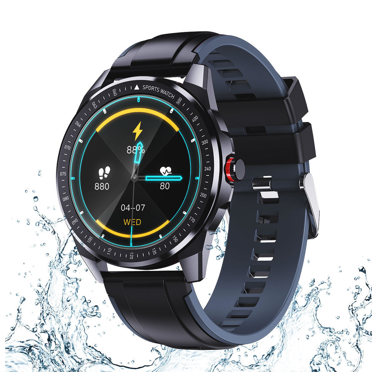 SN88 Round Full Touch Screen Smart Watch Wintory