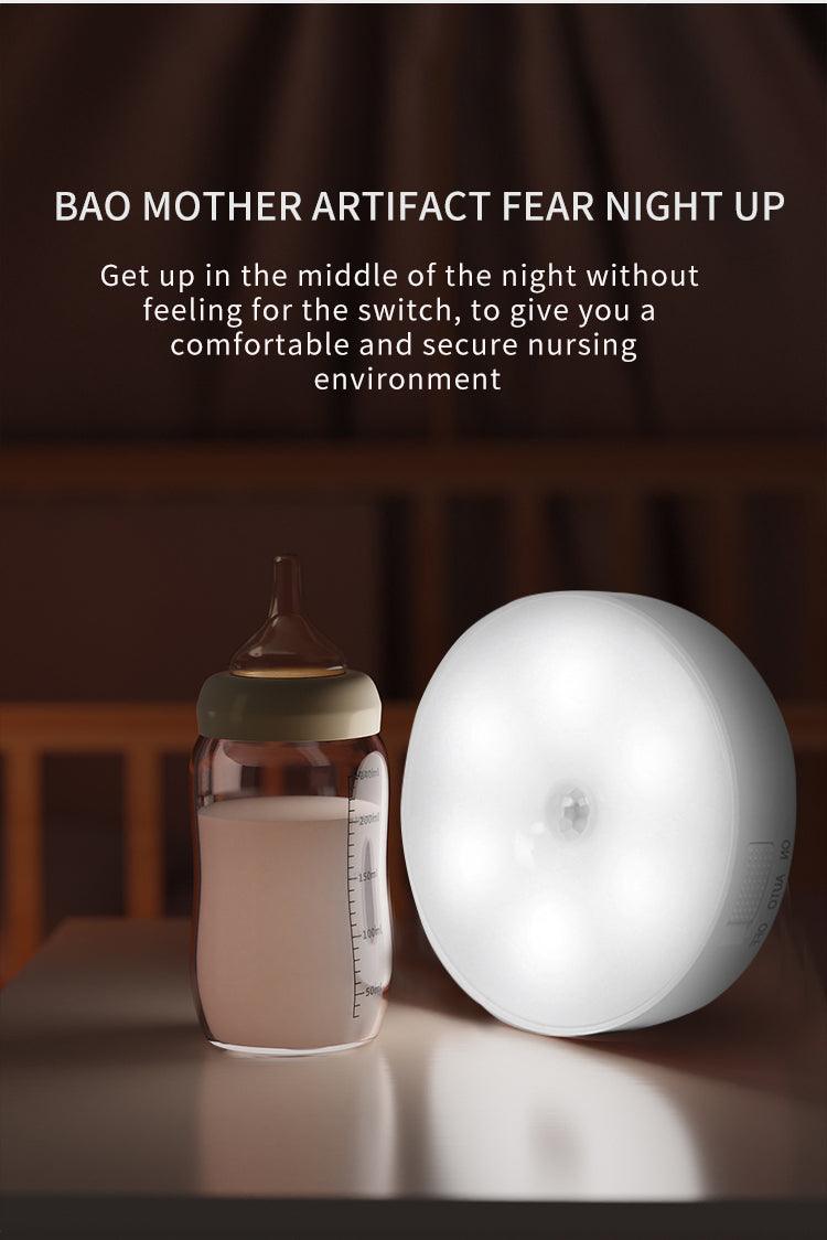 Human body induction night light LED night light induction light corridor wardrobe bedroom bedside light Wintory